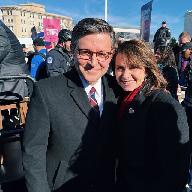 Liz Murrill and Mike Johnson